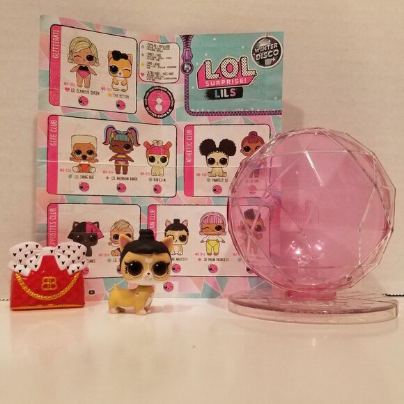 L.O.L. Surprise! Lils Pets "Grr Majesty" Winter Disco Glitter Snow BB, VGUC - Picture 5 of 16